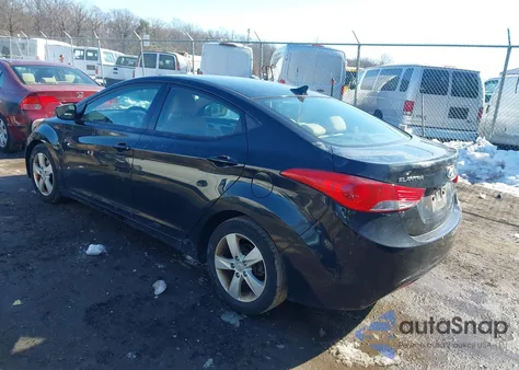 2013 Hyundai Elantra Gls from USA, damaged, VIN 5NPDH4AE9DH385255